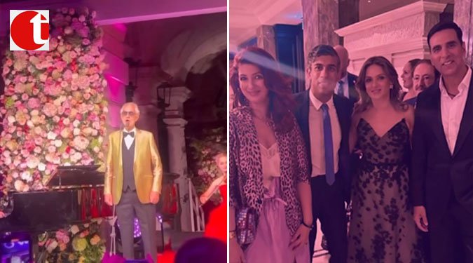 Akshay-Twinkle met PM Rishi Sunak in Britain