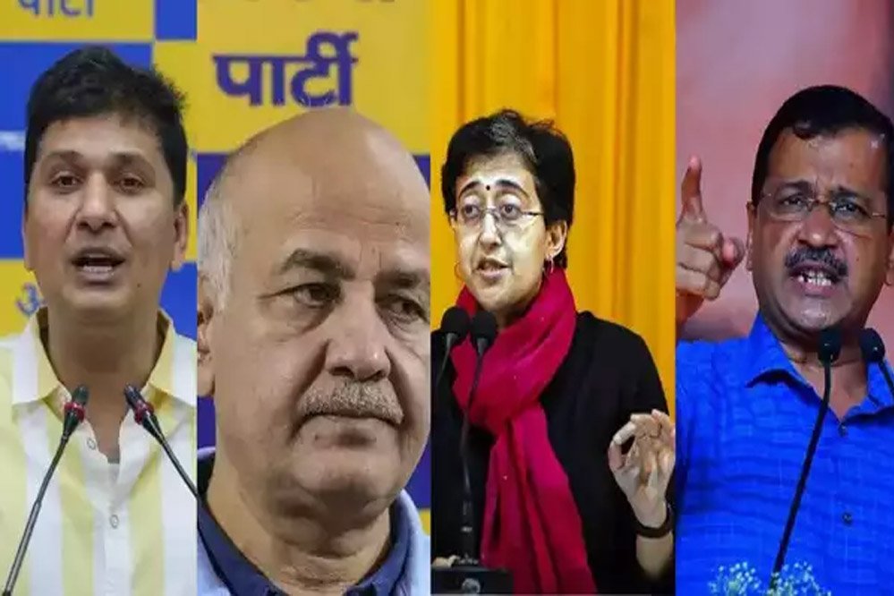 आम आदमी पार्टी की दिल्ली विधानसभा चुनाव में हार के बाद पार्टी नेतृत्व बड़ा परिवर्तन हुआ, सौरभ भ