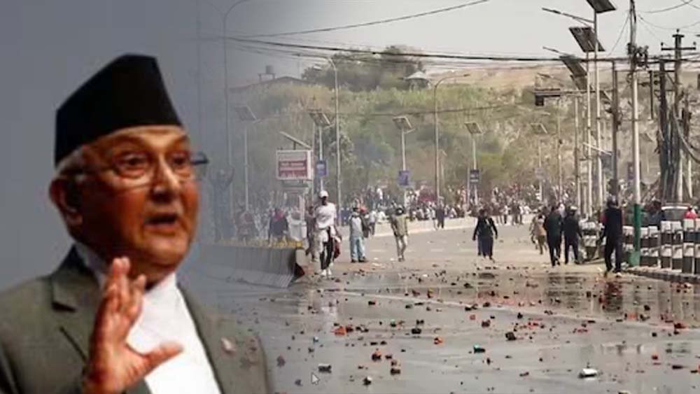 नेपाल को हिंदू राष्ट्र बनाने की मांग उठी है, इस मांग के बाद जबरदस्त हिंसा, अब ओली सरकार का सख्त