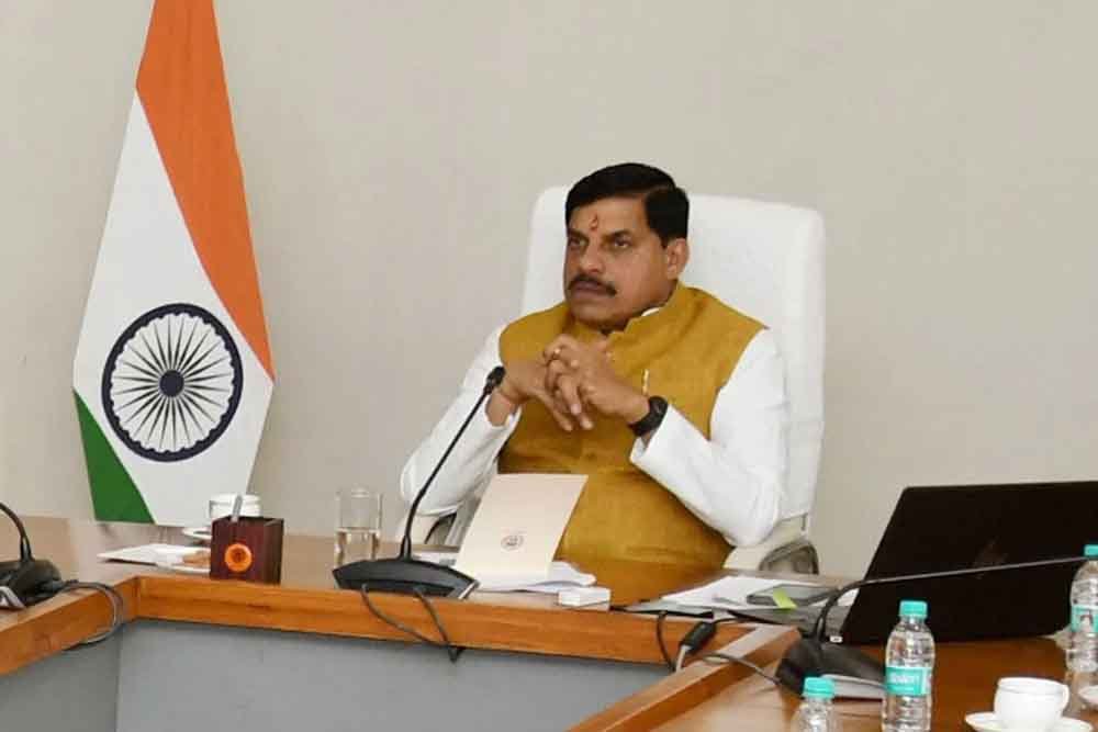 मुख्यमंत्री पंधाना खण्डवा के सामूहिक विवाह में वर्चुअली हुए शामिल