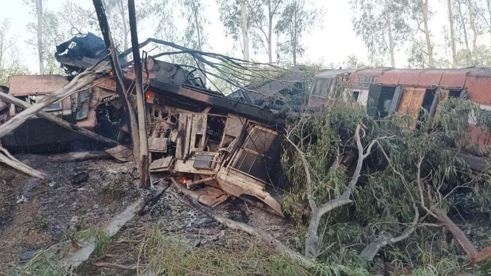 झारखंड के साहेबगंज जिले में दो मालगाड़ियों के बीच टक्कर में मारे गए लोको पायलट, होना तहा रिटायर