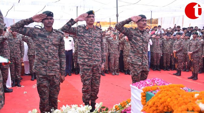 LT. SHASHANK TIWARI MADE THE ULTIMATE SACRIFICE IN THE LINE OF DUTY WHILE SAVING THE LIFE OF HI