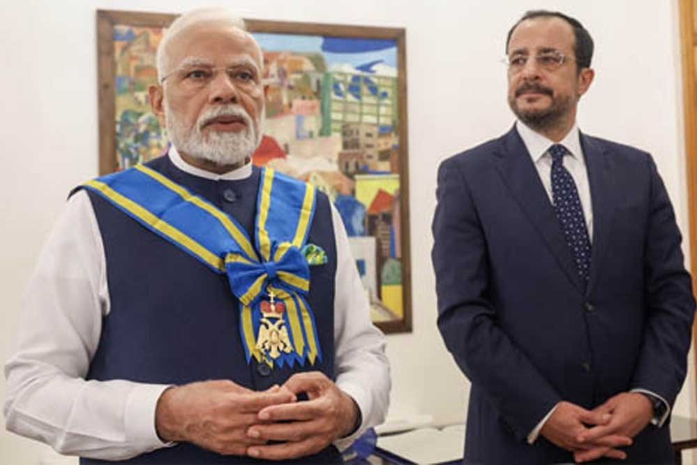 प्रधानमंत्री मोदी को साइप्रस का सर्वोच्च सम्मान मिलने पर मुख्यमंत्री डॉ. यादव ने किया अभिनंदन