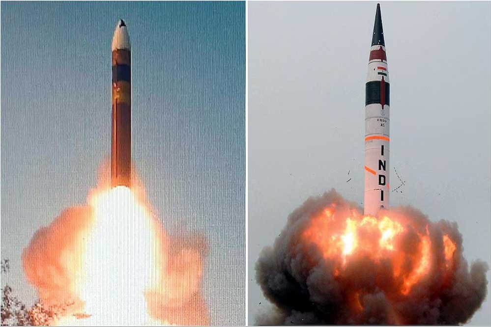 भारत ने nuclear bombs की संख्या बढ़ाई, पाकिस्तान को पछाड़ा, जानें चीन का हाल
