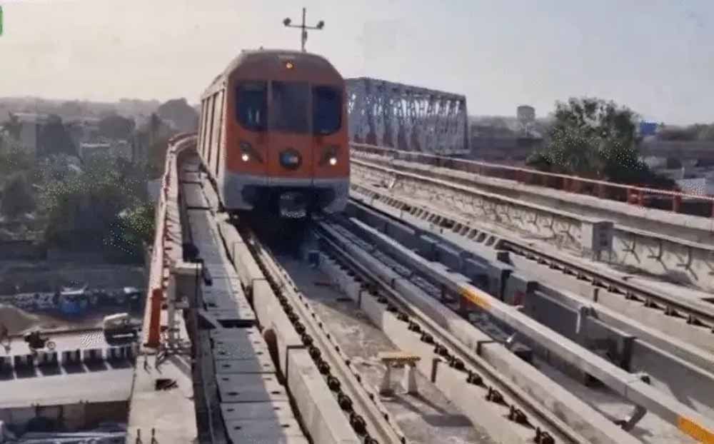तेज रफ्तार की ओर भोपाल मेट्रो, ट्रायल रन में पकड़ी 90 किमी स्पीड