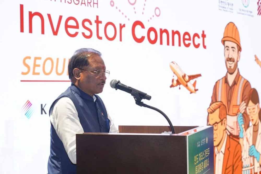 निवेश के लिए खुले दरवाज़े: मुख्यमंत्री साय ने दक्षिण कोरियाई निवेशकों को किया आमंत्रित