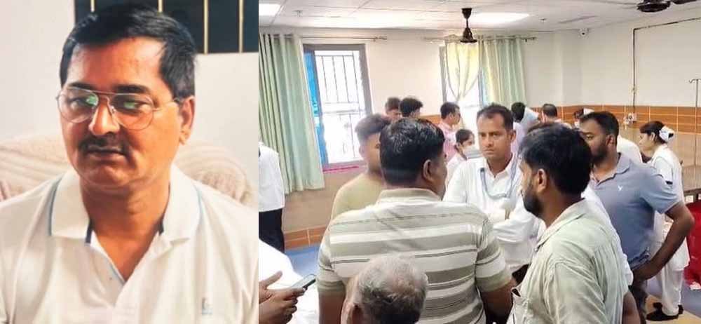 ड्यूटी के दौरान गिरी जान : छपरा स्टेशन पर इंस्पेक्टर राकेश कुमार का निधन