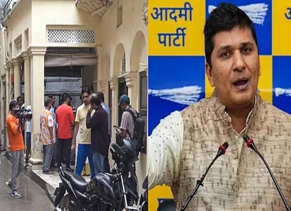 सौरभ भारद्वाज के घर ED के छापे, हॉस्पिटल निर्माण घोटाले में जांच तेज
