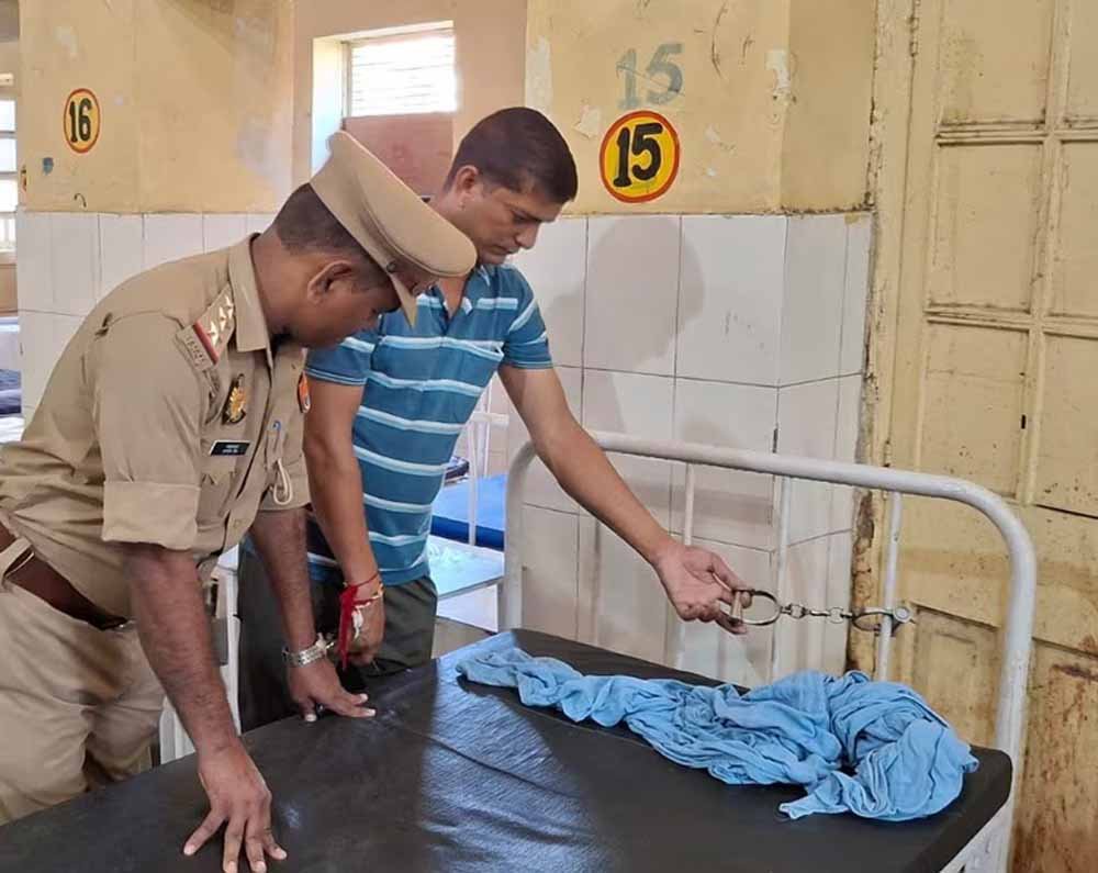 सुरक्षा व्यवस्था पर सवाल: घायल और हथकड़ी लगा आरोपी अस्पताल से भागा