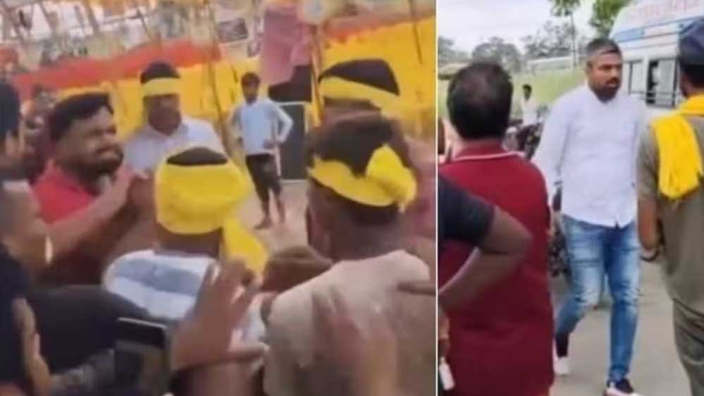 सभा से पहले मनीष कश्यप का हंगामा! भाई से हाथापाई, कुर्सी फेंकी और मंच छोड़कर चले गए
