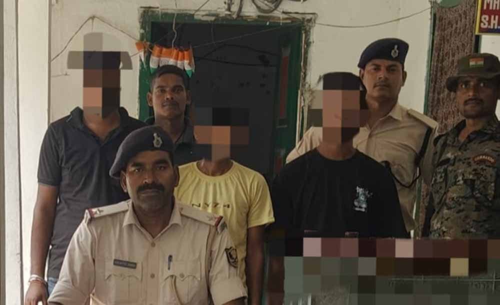 रोशना पुलिस की बड़ी कार्रवाई: 231.33 लीटर विदेशी शराब के साथ तीन तस्कर दबोचे