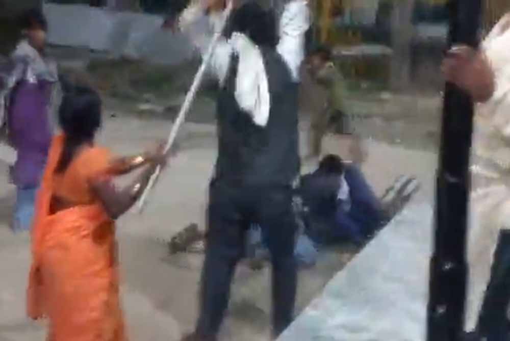 खानाबदोशों में भिड़ंत, दमोह स्टेशन पर चले लाठी और पत्थर