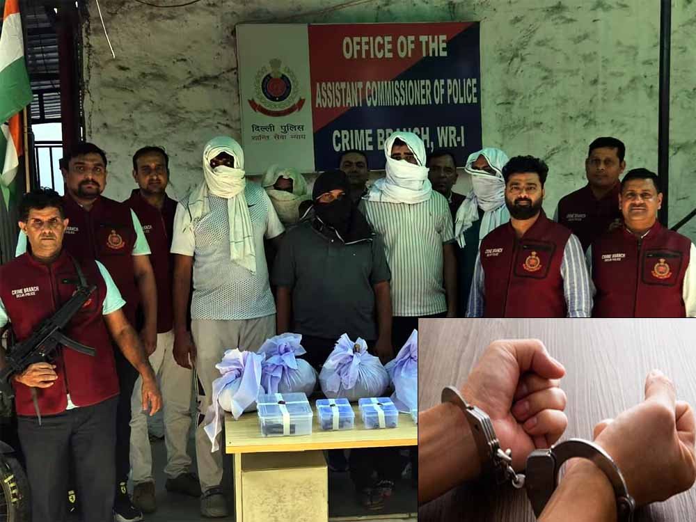 दिल्ली में गैंगस्टर नेटवर्क पर पुलिस का शिकंजा, काला जठेड़ी गिरोह के 6 गुर्गे हथियारों संग गिरफ