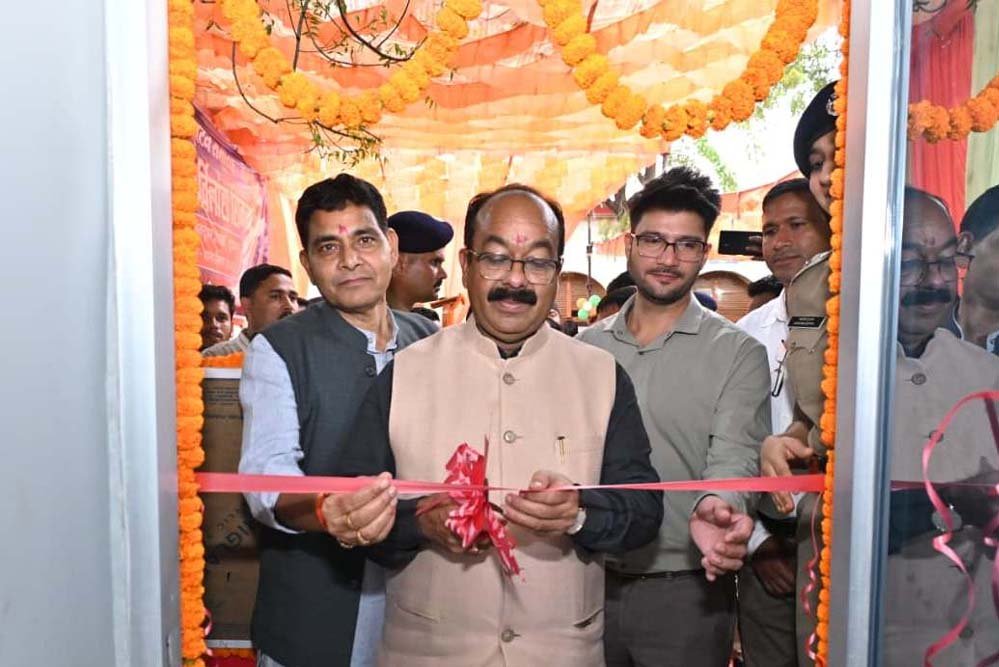 सिमगा में उप मुख्यमंत्री अरुण साव ने किया सिटी सर्विलांस का शुभारंभ