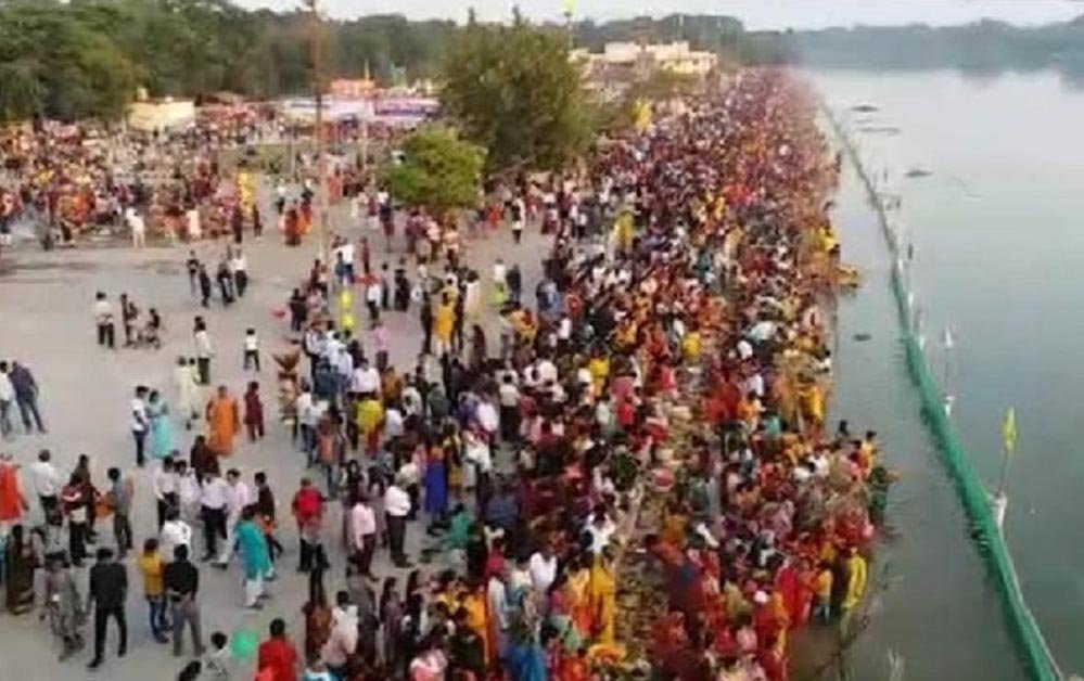 बिलासपुर में भव्य छठघाट की तैयारी, 50 हजार श्रद्धालुओं की उम्मीद, 25 ट्रक मलबा हटाया गया
