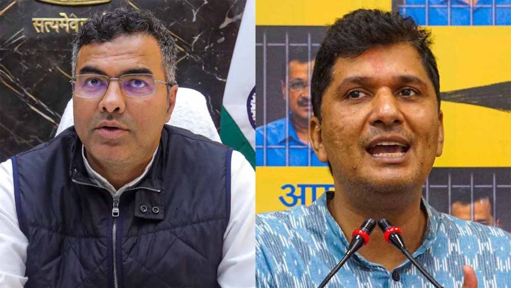 यमुना को खतरा! आप नेता सौरभ भारद्वाज का सरकार पर तंज, मंत्री प्रवेश वर्मा पर सवाल