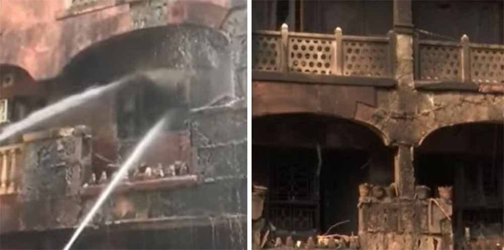 दिल्ली ब्रह्मपुत्र अपार्टमेंट में भीषण आग, राज्यसभा सांसदों के घरों में हड़कंप