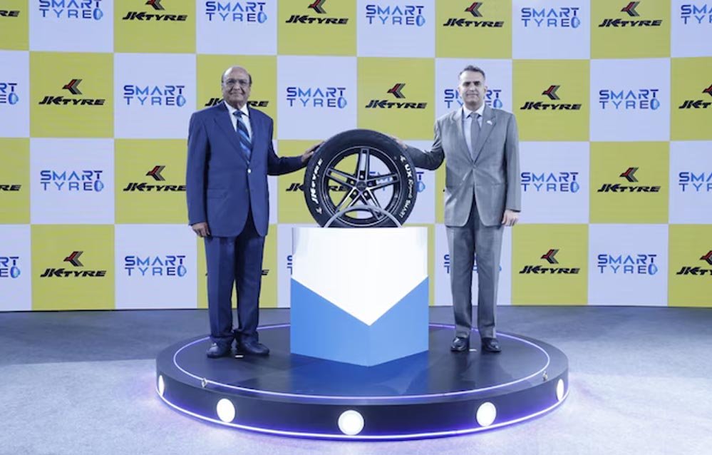 स्मार्ट टायर का नया अनुभव: JK Tyre का इन-हाउस विकसित टायर अब बाजार में