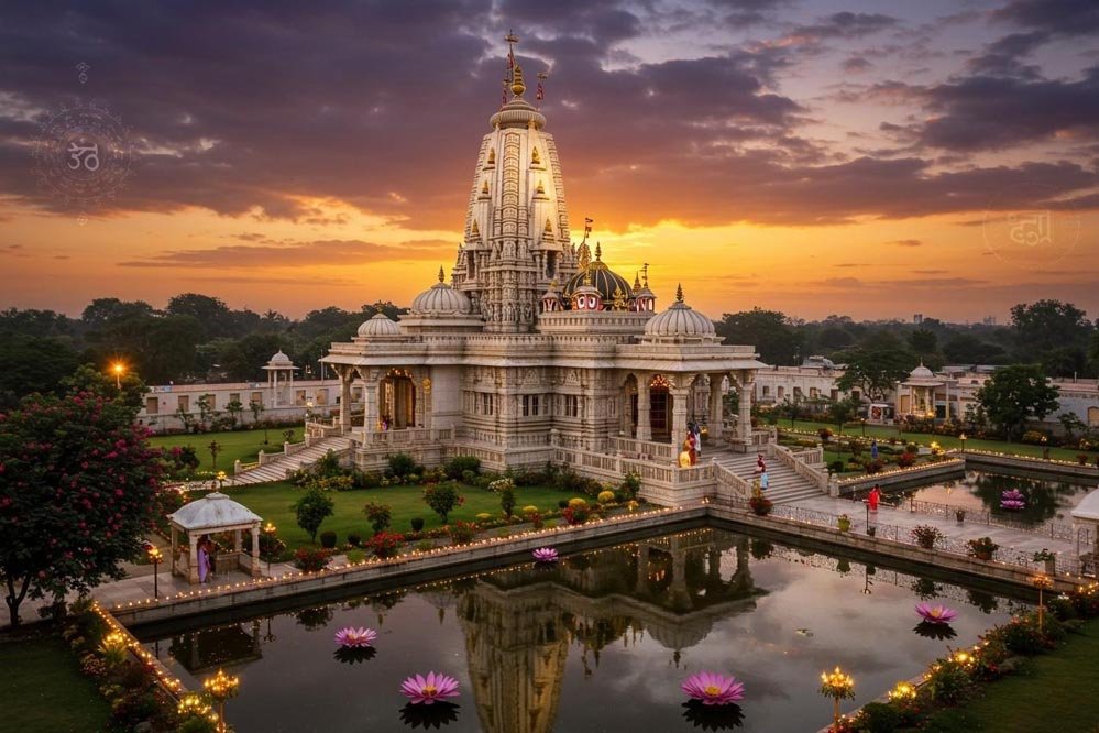 मंदिर का अनोखा झंडा: हवा के विपरीत दिशा में लहराने का रहस्य