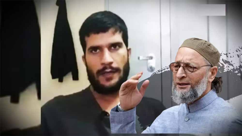 'शहादत' बयान पर बवाल: आतंकी उमर नबी को असदुद्दीन ओवैसी की दो-टूक