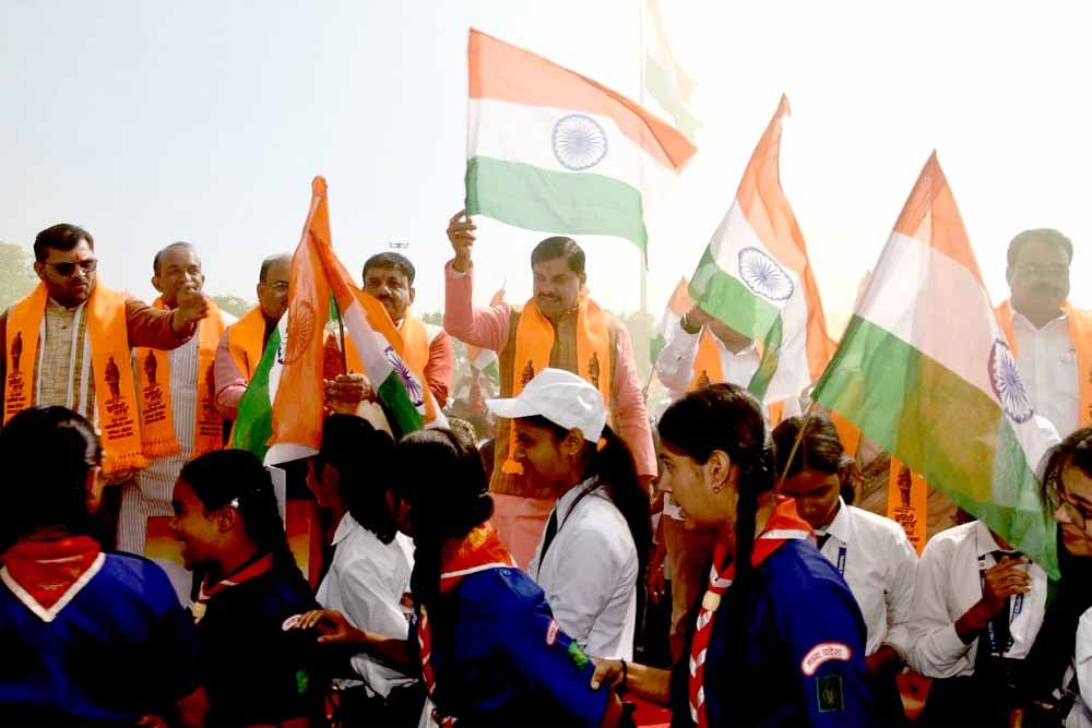 मुख्यमंत्री डॉ. यादव ने सरदार पटेल की 150वीं जयंती पर यूनिटी मार्च का किया शुभारंभ