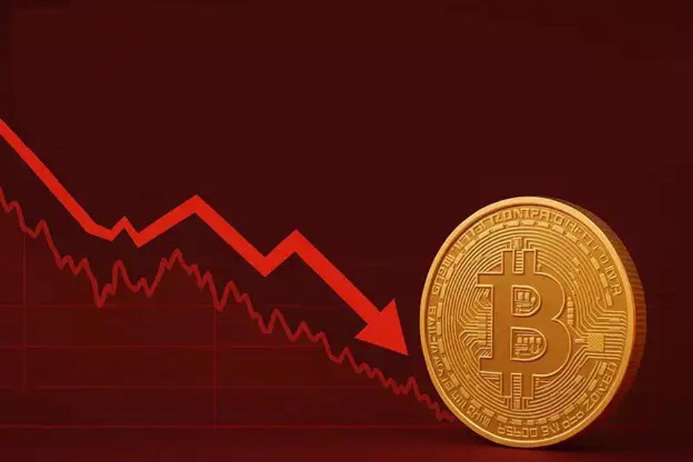 क्रिप्टो मार्केट में भगदड़ मची, Bitcoin धड़ाम… निवेशकों के 3587 करोड़ रुपये डूबे