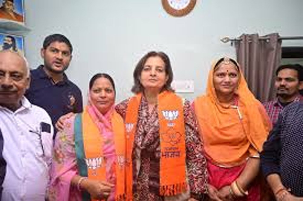 डीडवाना निवासी और पूर्व प्रदेश मंत्री सरोज प्रजापत के निधन से राजस्थान भाजपा में शोक