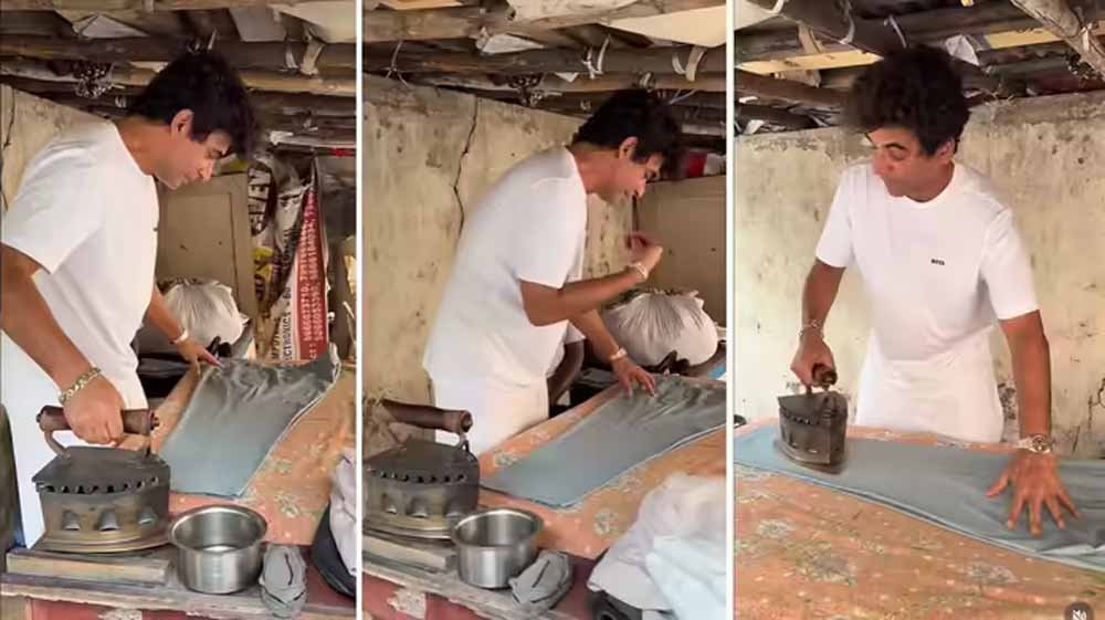 सुनील ग्रोवर का अनोखा अंदाज़! सड़क किनारे प्रेस करते देख यूजर्स रह गए दंग
