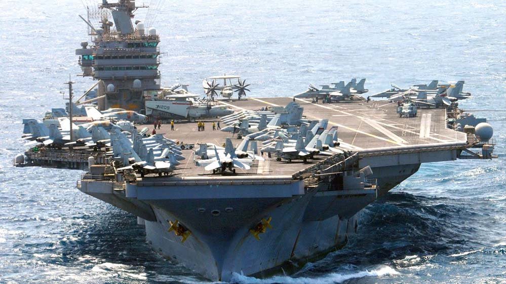 US एयरक्राफ्ट करियर पर ईरान ने मिसाइल हमले का दावा, अमेरिका ने बताया असफल