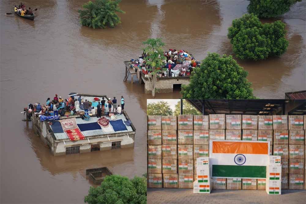 मोजाम्बिक में भीषण बाढ़ के बीच भारत का मानवीय कदम, राहत और चिकित्सा सहायता पहुंचाई