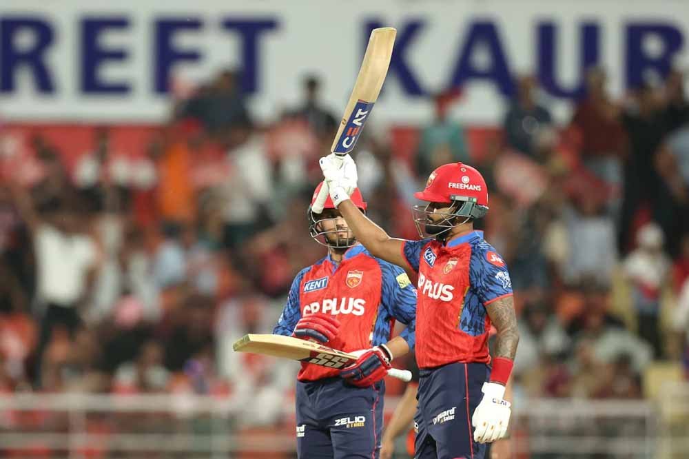 PBKS vs SRH: पंजाब किंग्स ने रचा जीत का सिलसिला, बल्लेबाजों के दम पर हैट्रिक पूरी