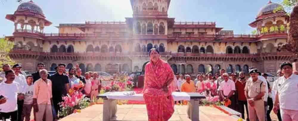 मनोहर थाना में जनसंवाद यात्रा, 126 करोड़ की योजनाओं का शिलान्यास