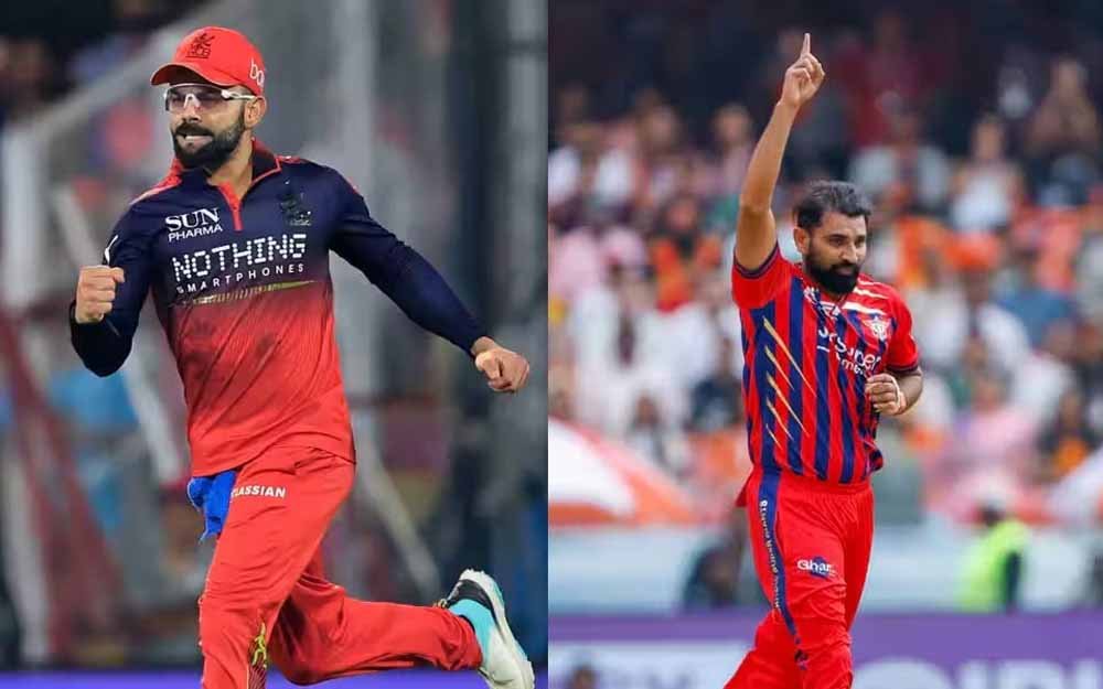 बेंगलुरु में भिड़ेंगे RCB और LSG, इतिहास में RCB का पलड़ा भारी