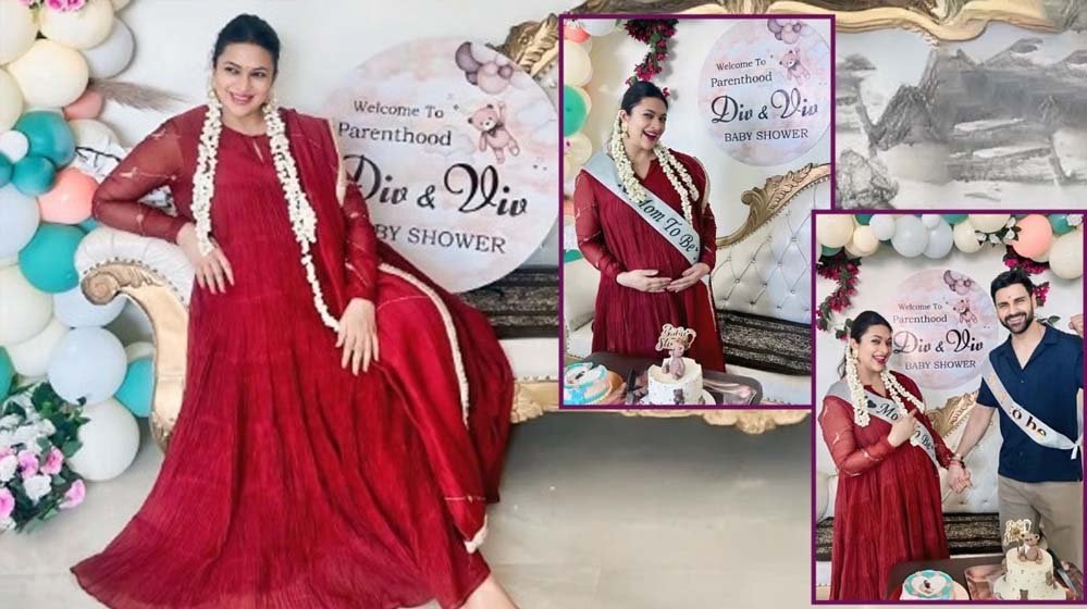 दिव्यांका त्रिपाठी की बेबी बंप के साथ मस्ती, पति ने रोमांटिक अंदाज में किया स्वागत