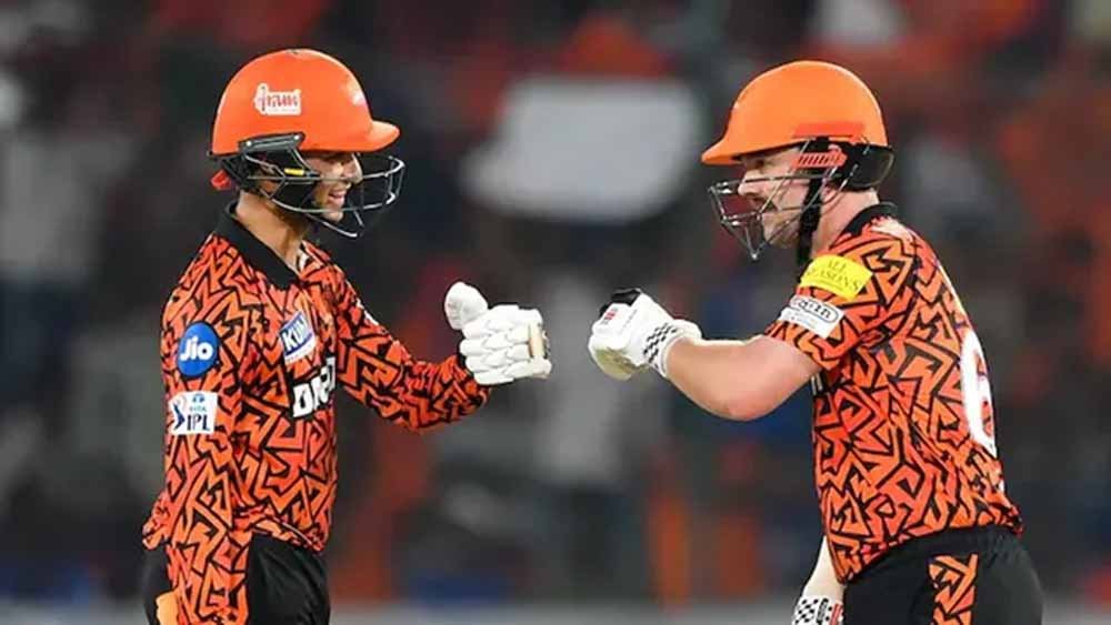 हैदराबाद की मजबूत शुरुआत, ट्रेविस हेड-अभिषेक शर्मा की जोड़ी ने दिखाया दम