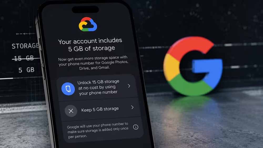Google ने 5GB स्टोरेज विवाद पर दी सफाई, कहा- सिर्फ कुछ रीजन में चल रही टेस्टिंग