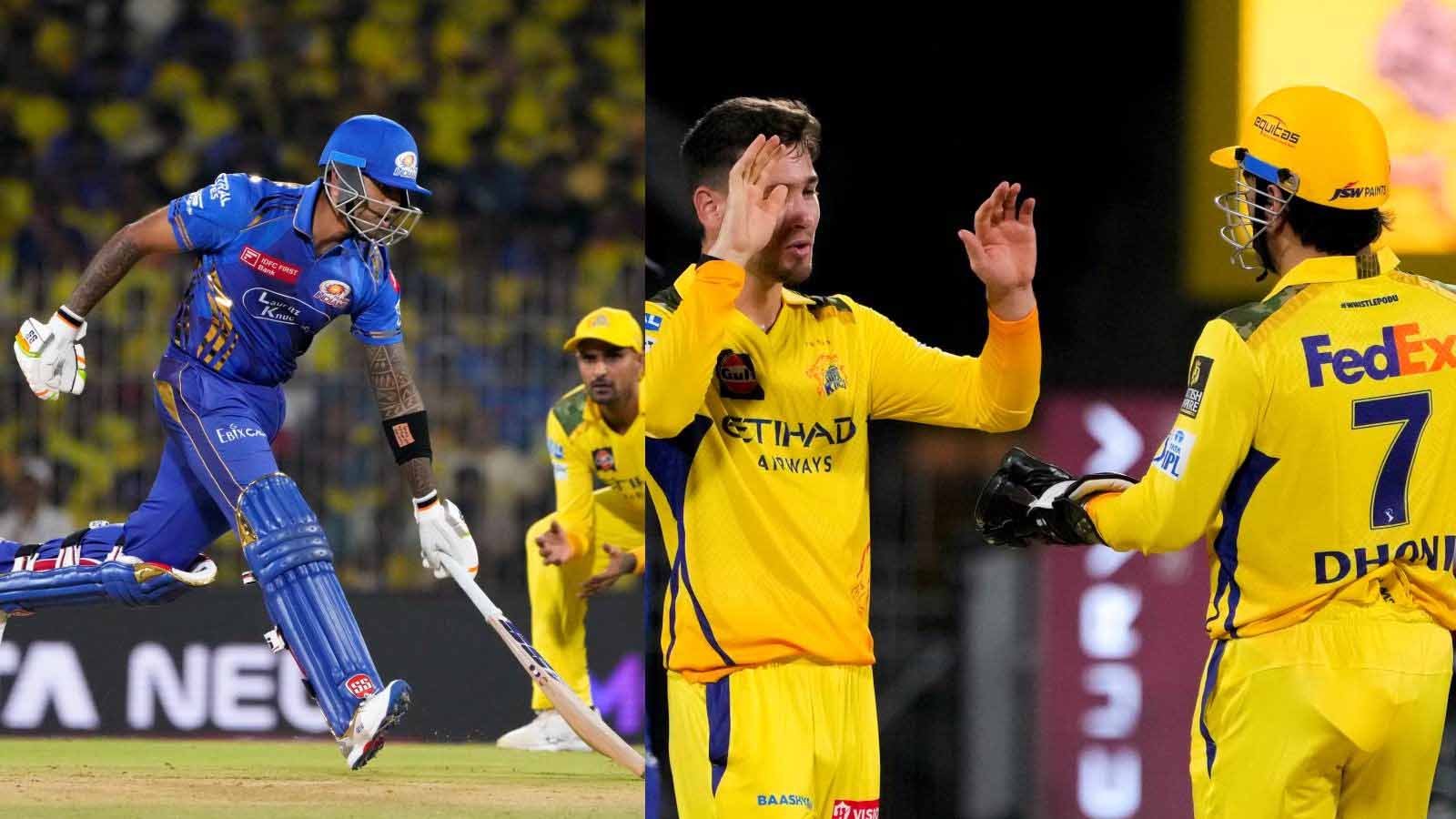 सीएसके और मुंबई इंडियंस का प्लेऑफ बचाव मैच, कौन करेगा कड़ी टक्कर?
