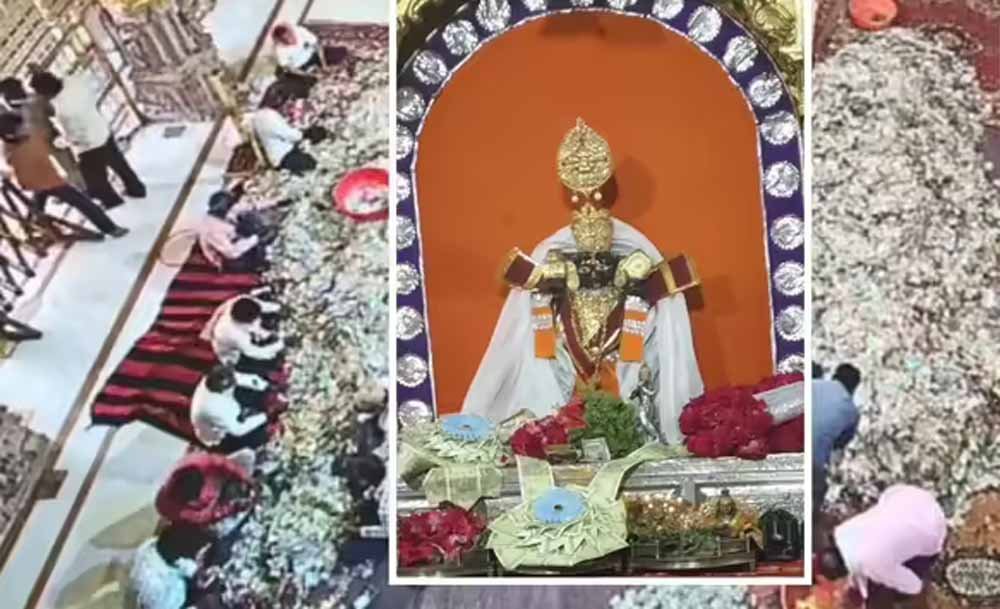 चित्तौड़गढ़: भक्तों की ‘पार्टनरशिप भक्ति’ से बढ़ा सांवलिया सेठ का खजाना