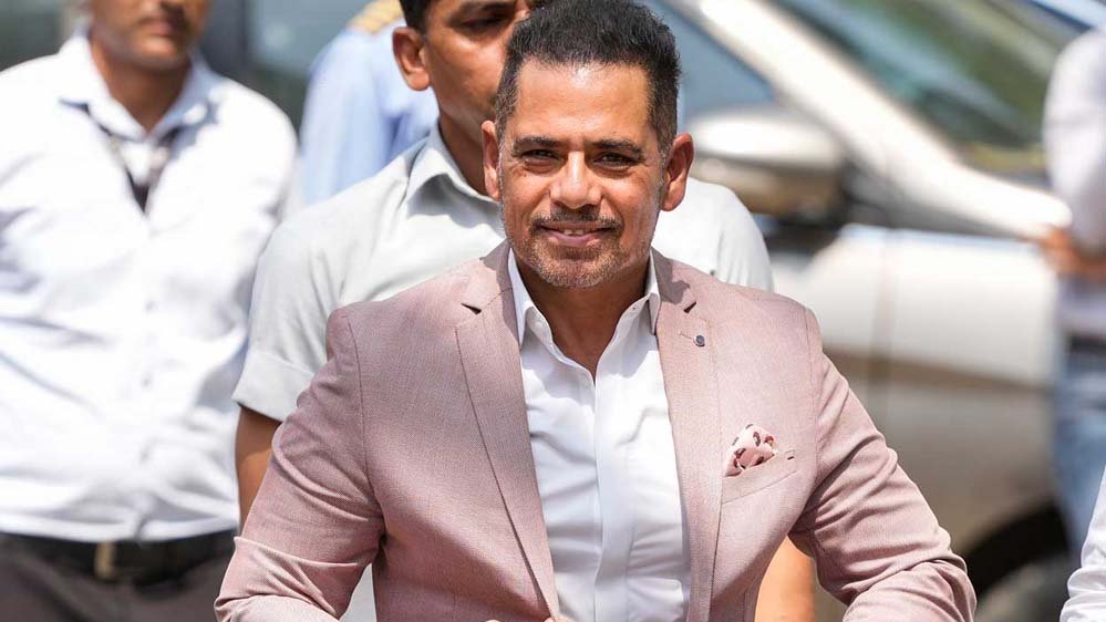 जमीन घोटाला मामले में Robert Vadra को राहत, अदालत ने मंजूर की बेल