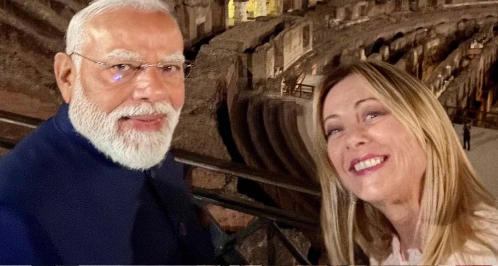PM मोदी और मेलोनी ने साथ बिताया खास वक्त, डिनर और कोलोसियम विजिट ने बढ़ाई दोस्ती की चर्चा