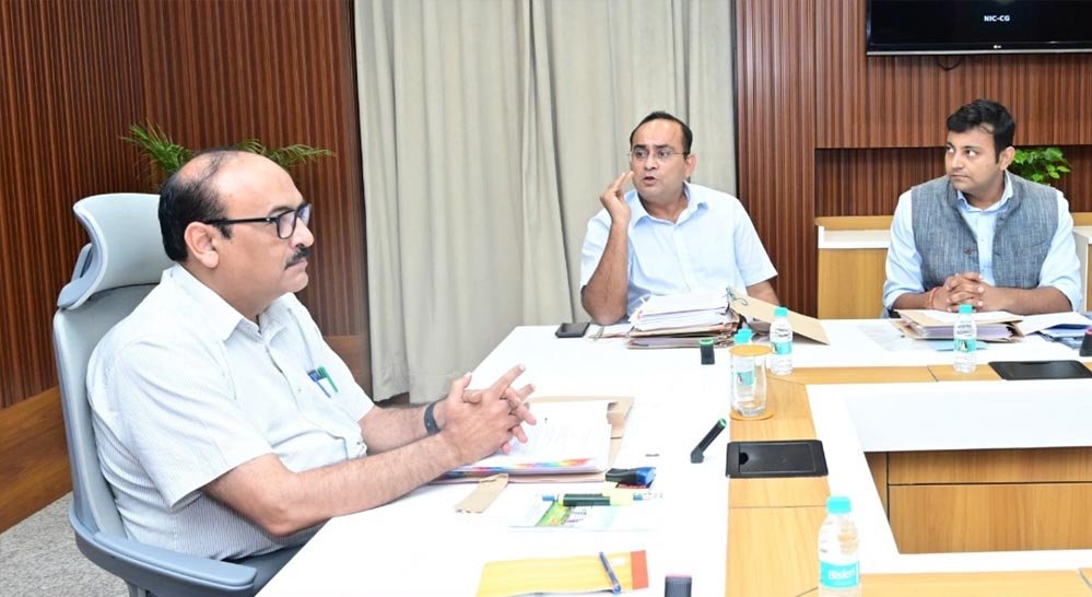 छत्तीसगढ़ रेल कॉर्पोरेशन की बैठक सम्पन्न
