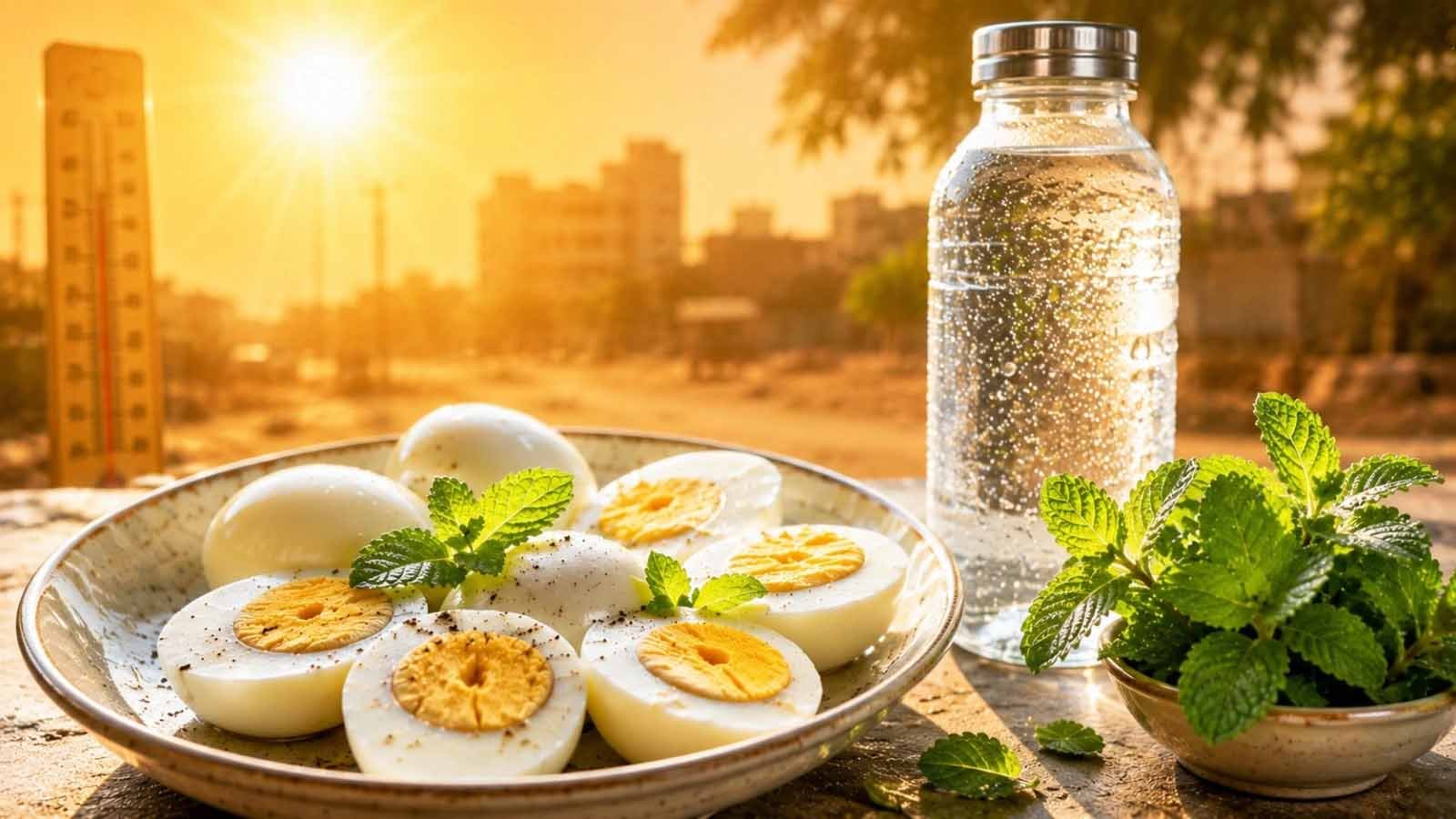 नौतपा में हेल्थ अलर्ट: सुबह 9 बजे के बाद अंडा खाना पड़ सकता है भारी