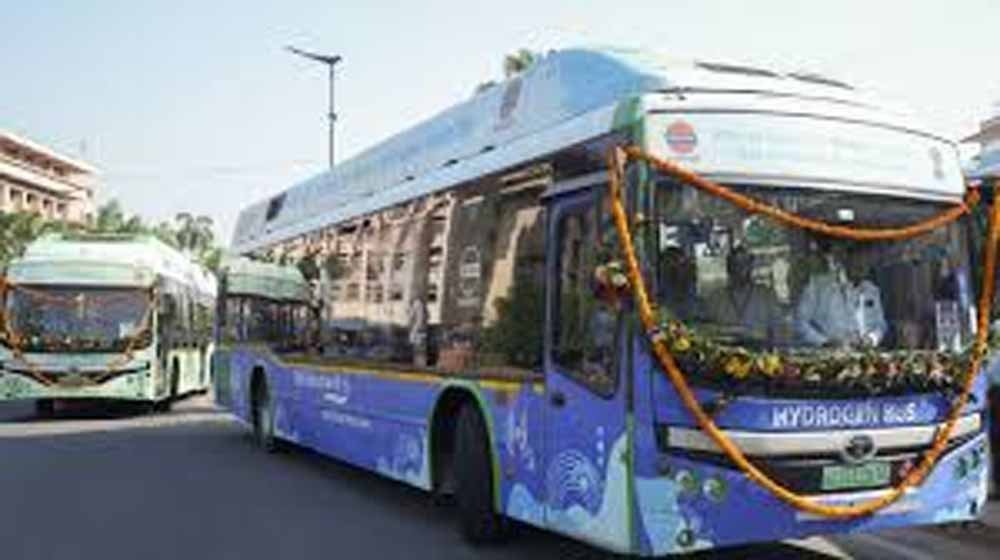 स्वच्छ परिवहन की ओर बड़ा कदम, दिल्ली में चलेंगी हाइड्रोजन से चलने वाली बसें