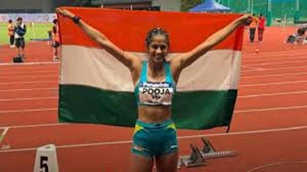 एशियन U-20 चैंपियनशिप: पूजा सिंह ने तोड़ा 14 साल पुराना नेशनल रिकॉर्ड