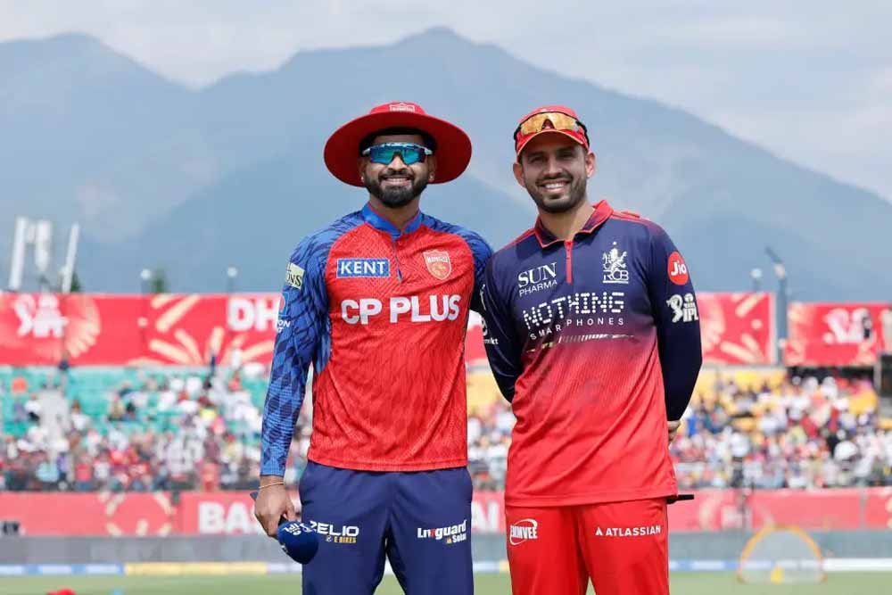 टॉस में पंजाब किंग्स का पलड़ा भारी, पहले बैटिंग करेगी RCB