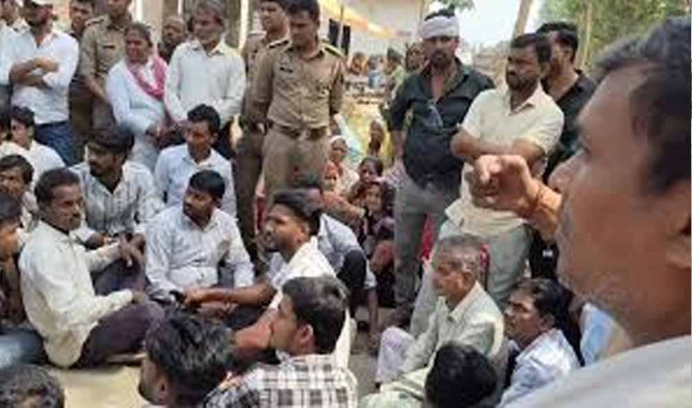 विदिशा में किसानों का सड़क पर हंगामा, बंद खरीदी केंद्र के विरोध में हाईवे जाम