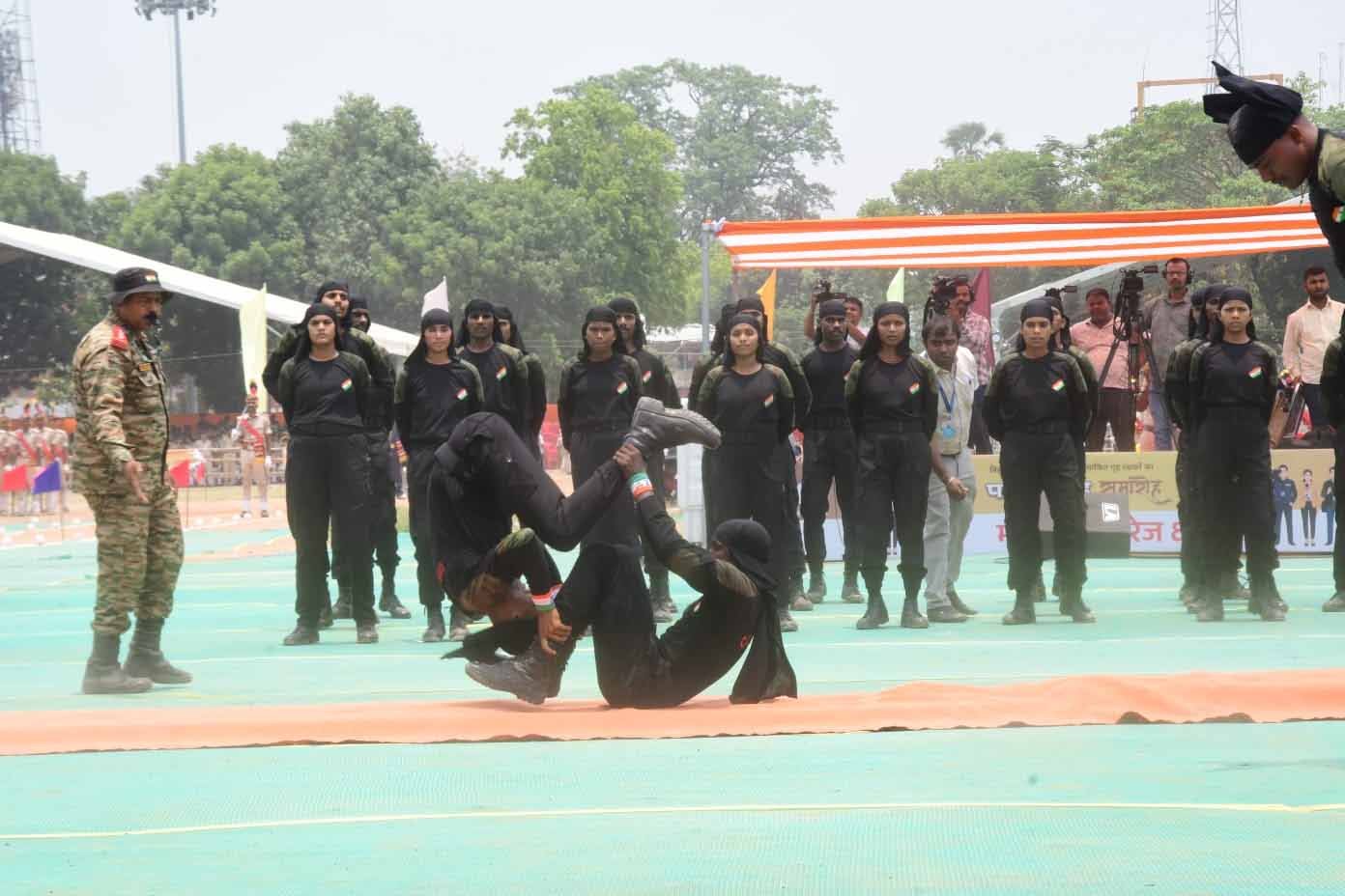 गांधी मैदान में हुआ भव्य समारोह: होमगार्ड जवानों को आधुनिक प्रशिक्षण और नई जिम्मेदारियों की जान