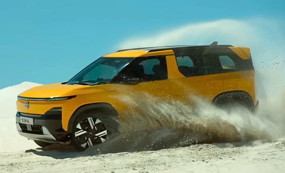 Tata Sierra.ev की धमाकेदार एंट्री तय, लंबी रेंज और लग्जरी फीचर्स से EV बाजार में मचाएगी हलचल