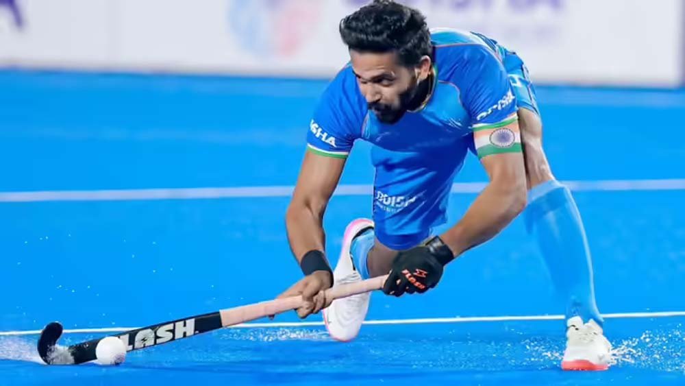 लंदन के ली वैली हॉकी सेंटर में भारत ने शुरुआती पिछड़ने के बाद पलटवार करते हुए पाकिस्तान को एकतर