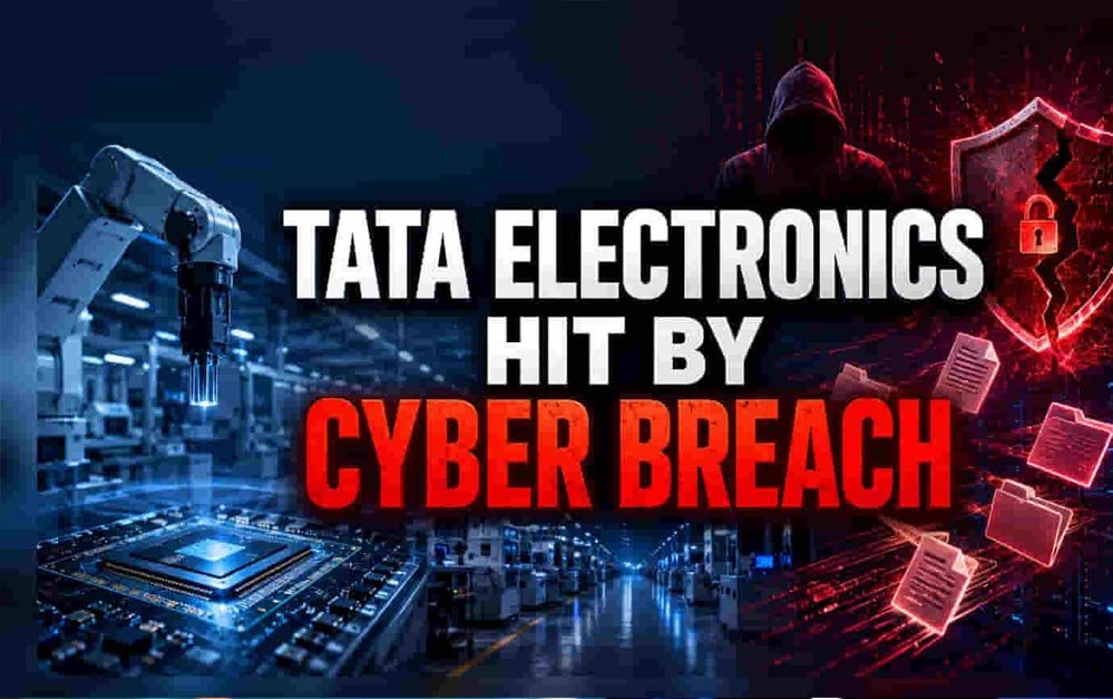 Tata Electronics में हड़कंप: 630GB डेटा लीक की खबर, Apple-Tesla के दस्तावेज भी बताए जा रहे शामि